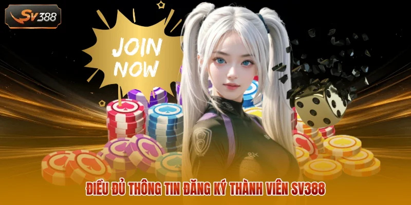 Đăng Ký SV388 Trở Thành Hội Viên Nhận Ưu Đãi Hấp Dẫn 2 Điền đủ thông tin đăng ký thành viên SV388